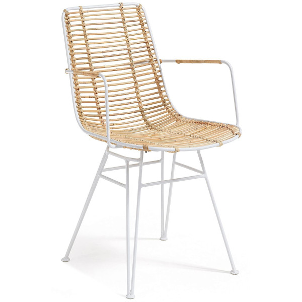 Стул-кресло из ротанга La Forma ASHANTI C824E05-0