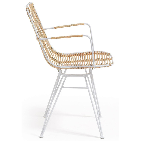 Стул-кресло из ротанга La Forma ASHANTI C824E05-4