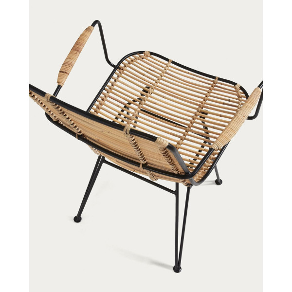 Стілець-крісло з ротанга La Forma ASHANTI C824E01-5