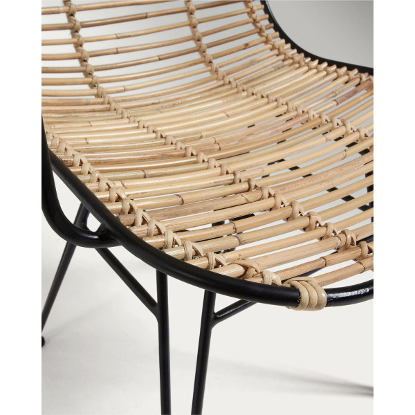 Стілець-крісло з ротанга La Forma ASHANTI C824E01-6