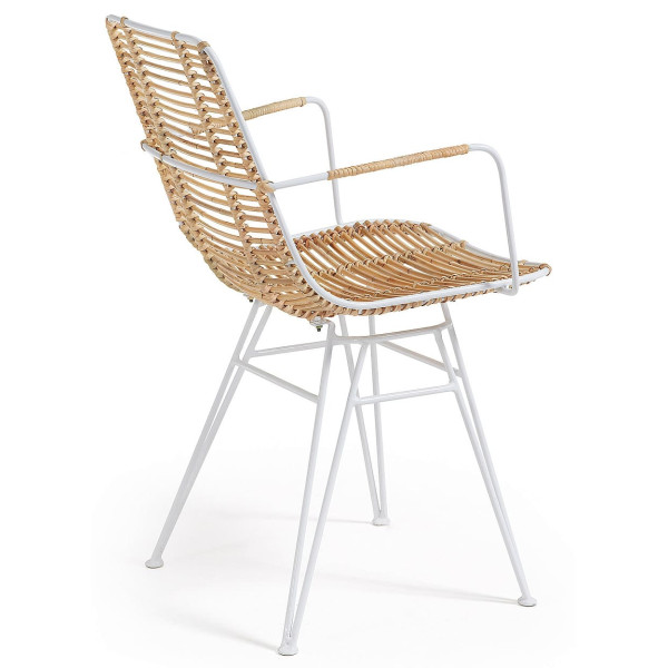 Стул-кресло из ротанга La Forma ASHANTI C824E05-5