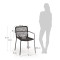 Стілець La Forma BOOMER CC1011J15 Чорний-7-thumb