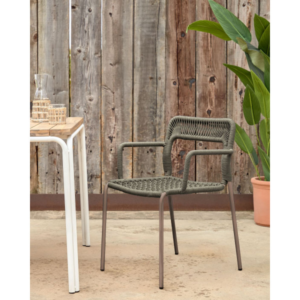 Стул La Forma CAILIN IT0367J19 Зеленый-1