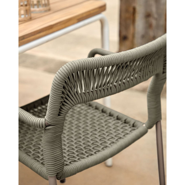 Стул La Forma CAILIN IT0367J19 Зеленый-2