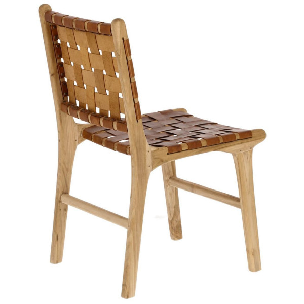 Стілець La Forma Calixta CC1949P10 Коричневий-6