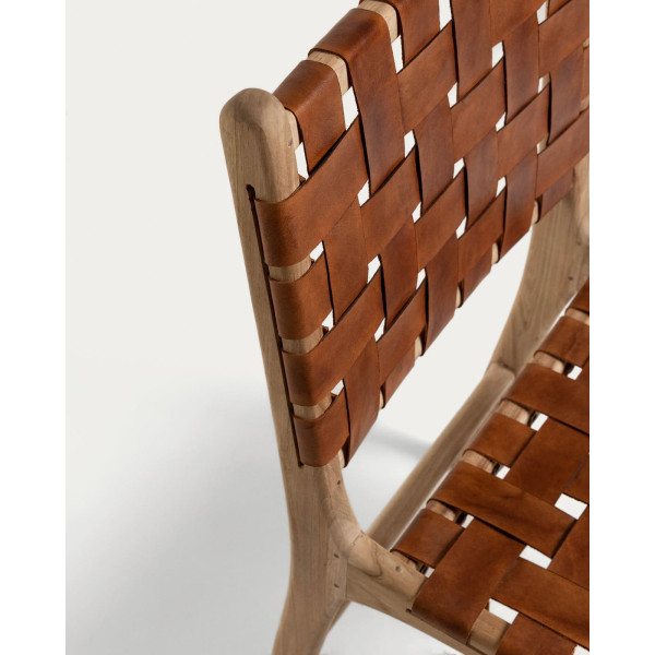 Стілець La Forma Calixta CC1949P10 Коричневий-8