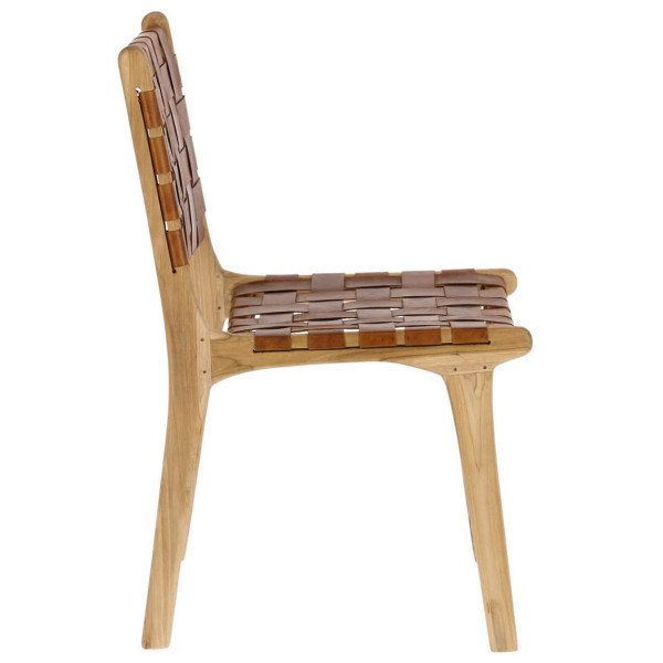 Стілець La Forma Calixta CC1949P10 Коричневий-5