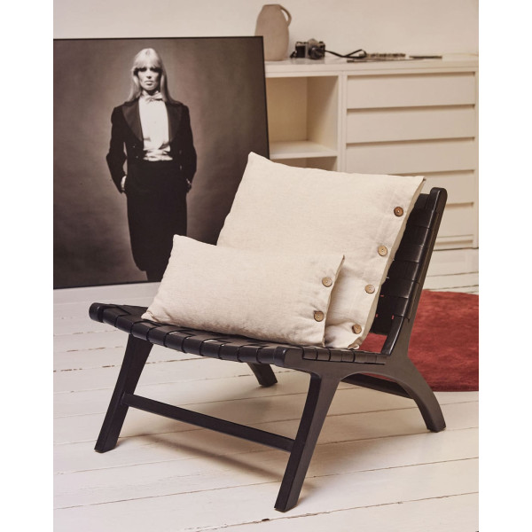 Стілець-крісло La Forma Calixta CC1947P01 Чорний-4