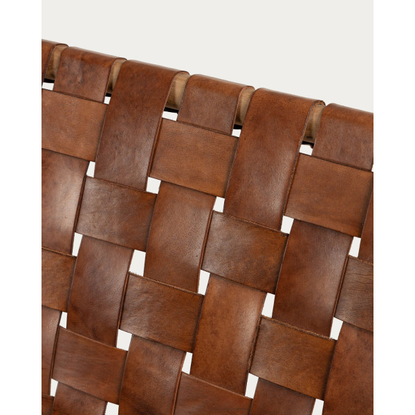 Стілець-крісло La Forma Calixta CC1947P10 Коричневий-7