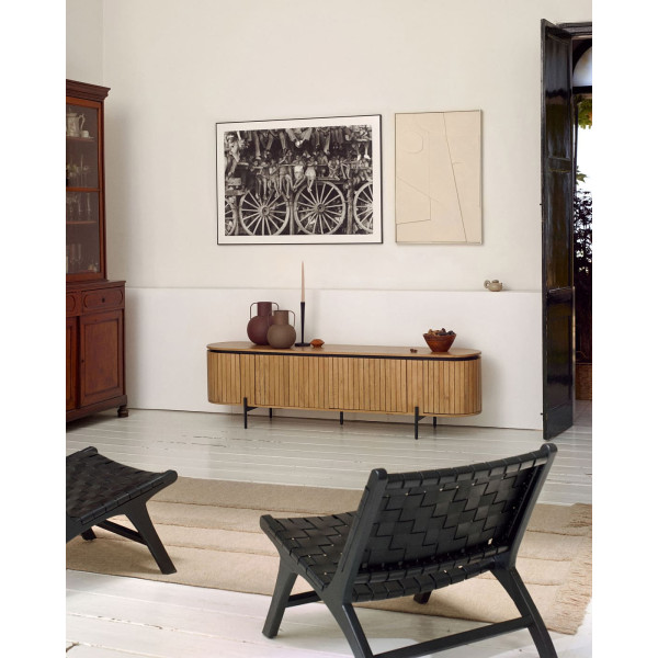 Стілець-крісло La Forma Calixta CC1947P01 Чорний-5