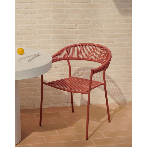 Стілець La Forma FUTADERA J0600043FF86 Теракотовий-1