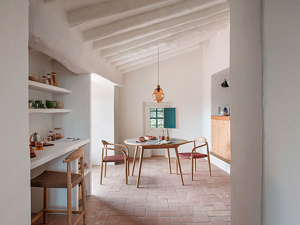 Стілець La Forma GLYNIS CC0555J86 Теракотовий-4