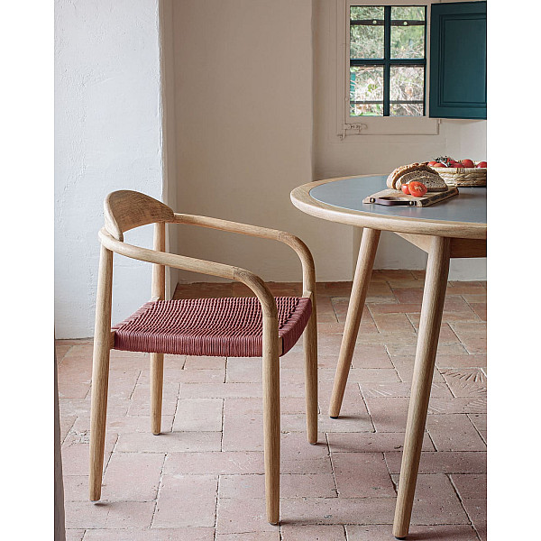 Стілець La Forma GLYNIS CC0555J86 Теракотовий-1