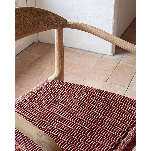 Стілець La Forma GLYNIS CC0555J86 Теракотовий-8