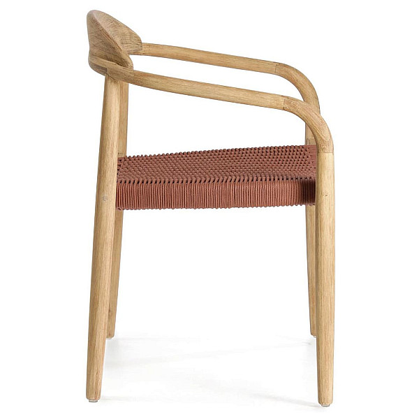 Стілець La Forma GLYNIS CC0555J86 Теракотовий-5