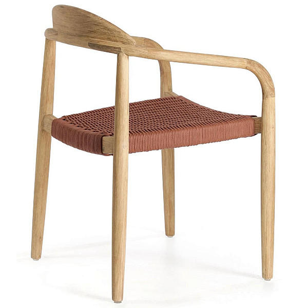 Стілець La Forma GLYNIS CC0555J86 Теракотовий-6