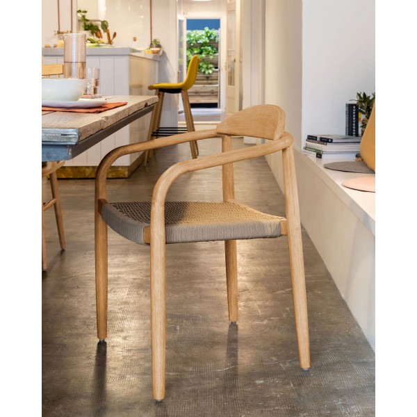 Стул La Forma GLYNIS CC0555S12 Бежевый-1