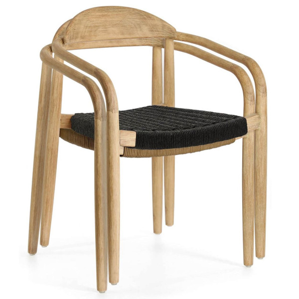 Стул La Forma GLYNIS CC0555S15 Черный-15