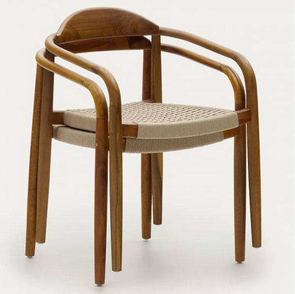 Стілець La Forma GLYNIS CC5106J46 Бежевий-14