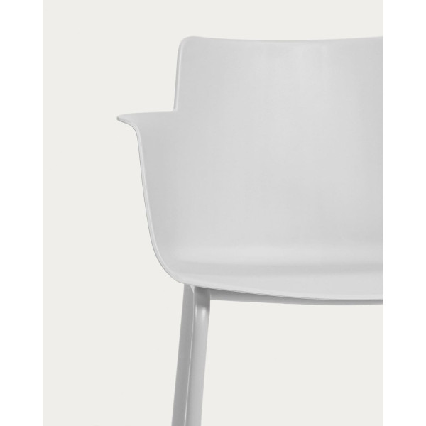 Стілець з підлокітниками La Forma Hannia CC5185S03 Сірий-4
