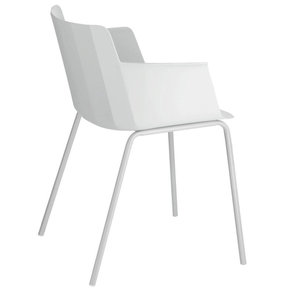 Стілець з підлокітниками La Forma Hannia CC5185S03 Сірий-3