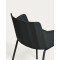 Стілець з підлокітниками La Forma Hannia CC5185S01 Чорний-5-thumb