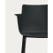 Стілець з підлокітниками La Forma Hannia CC5185S01 Чорний-6-thumb