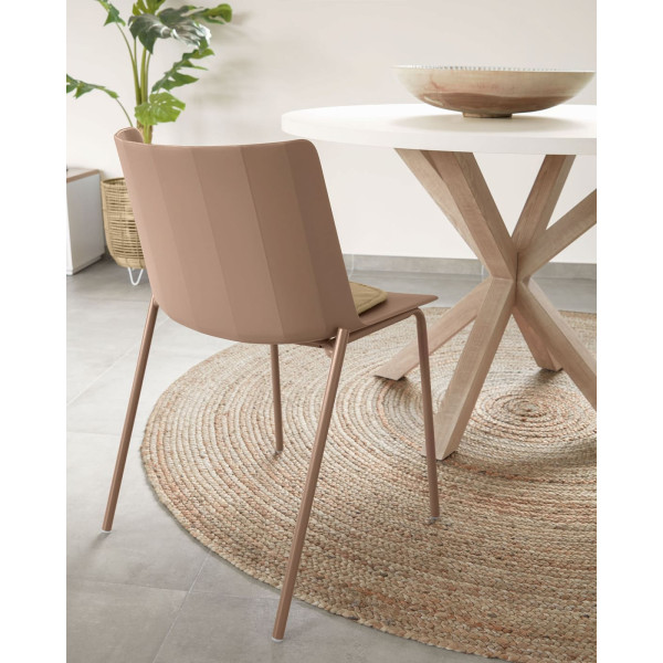 Стілець La Forma Hannia CC5184S10 Коричневий-3