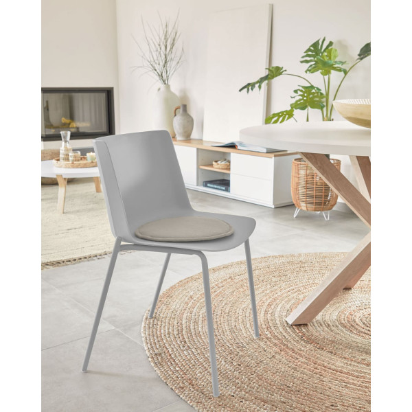 Стул La Forma Hannia CC5184S03 Серый-1