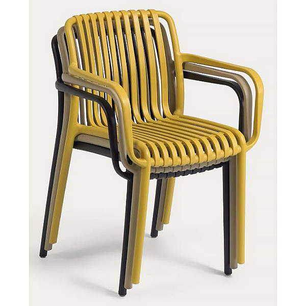 Стілець La Forma Isabellini CC5195S31 Жовтий-10