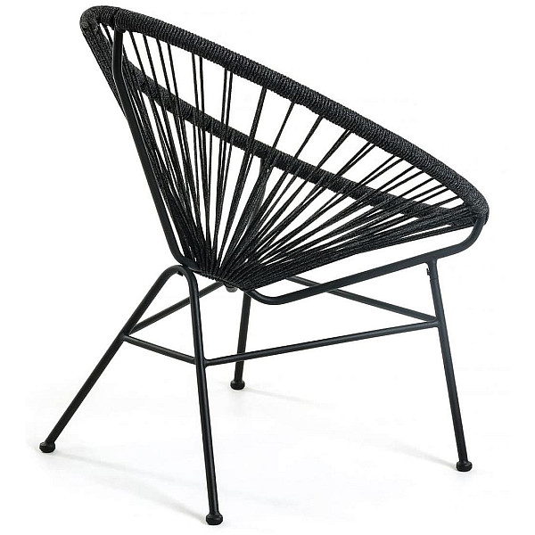 Крісло La Forma Samantha Чорне CC1216J01-4