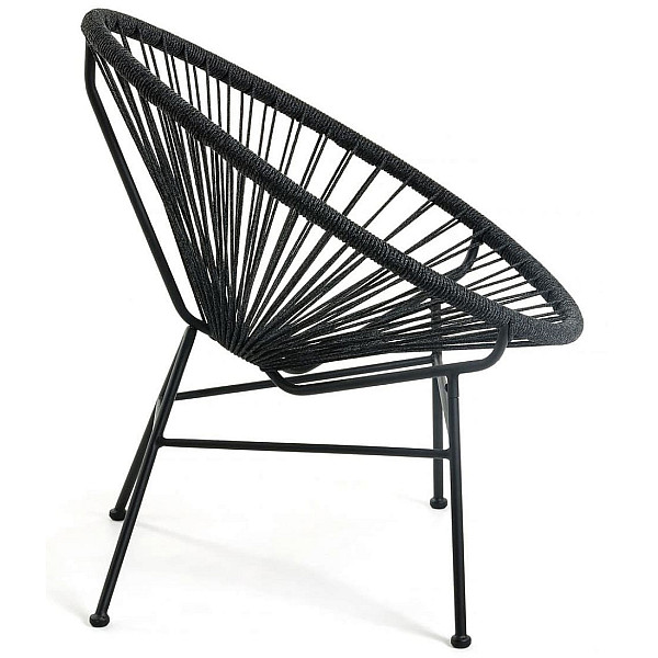 Крісло La Forma Samantha Чорне CC1216J01-3