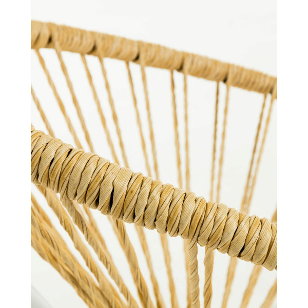 Кресло La Forma Samantha Бежевое CC1314S12-7