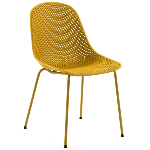 Стілець La Forma QUINBY CC1222S31 Жовтий-0