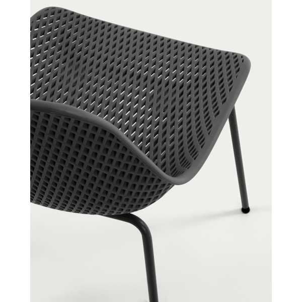Стілець La Forma QUINBY CC1222S02 Темно-сірий-5