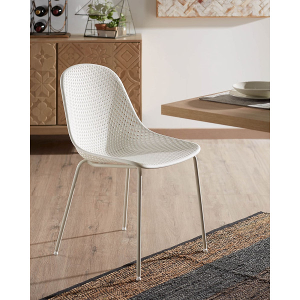 Стілець La Forma QUINBY CC1222S05 Білий-1