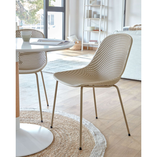Стілець La Forma QUINBY CC1222S12 Бежевий-3