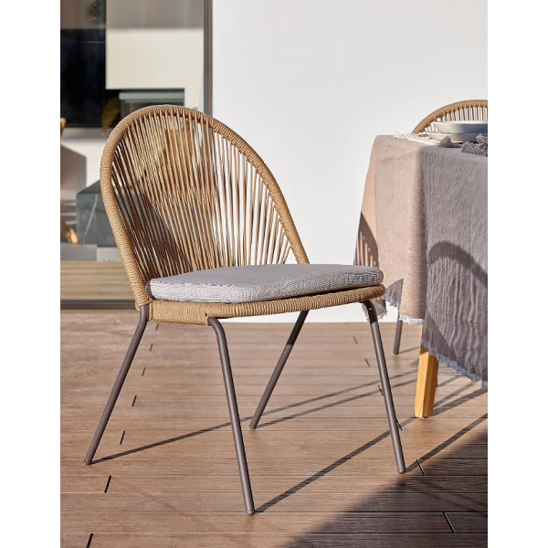 Стілець La Forma STAD CC0720S12 Бежевий-1