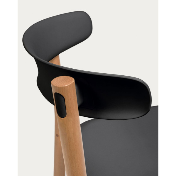 Стілець La Forma Santina CC5204S01 Чорний-6