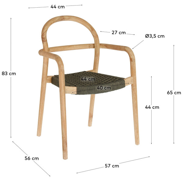 Стілець La Forma SHERYL CC5078J03-10