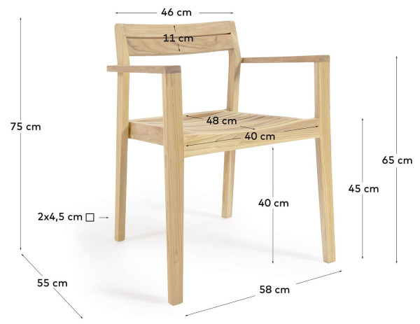 Cтул La Forma VICTOIRE CC6125M47-10