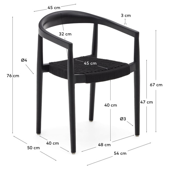 Стілець La Forma YDALIA J0600076JJ01-10