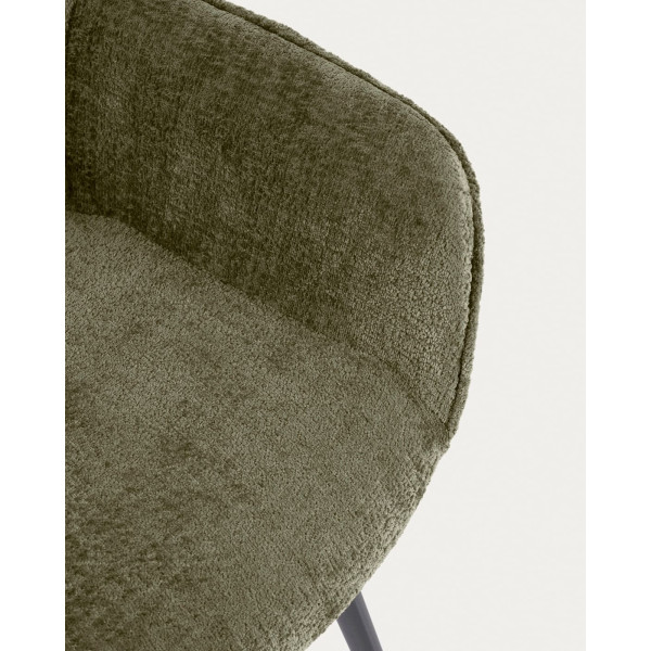 Стілець La Forma AMINY CC0253BG19 Темно-зелений тканина-8