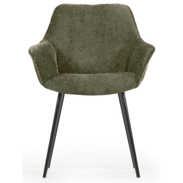 Стілець La Forma AMINY CC0253BG19 Темно-зелений тканина-3