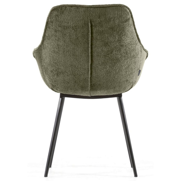 Стілець La Forma AMINY CC0253BG19 Темно-зелений тканина-6