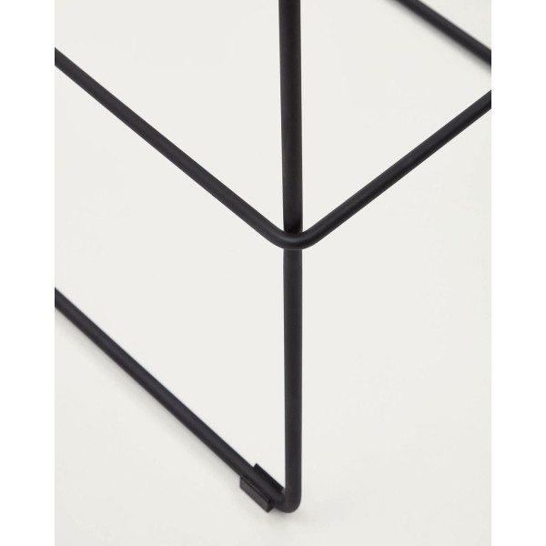 Барний стілець La Forma ZAHARA C0600003JJ12 Бежева тканина-9