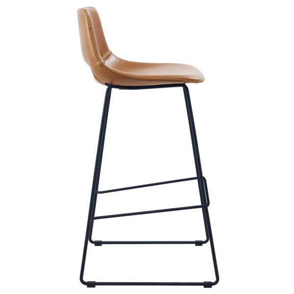 Барный стул La Forma ZIGGY CC0912U10 Коричневый экокожа-4