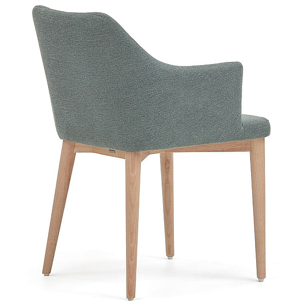 Стілець La Forma CROFT CC0077KY06 Зелений тканина-3