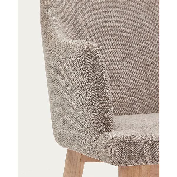 Стул La Forma CROFT CC0077KY10 Коричневый ткань-7