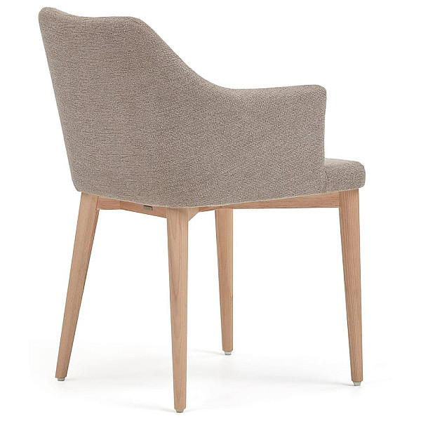 Стул La Forma CROFT CC0077KY10 Коричневый ткань-4